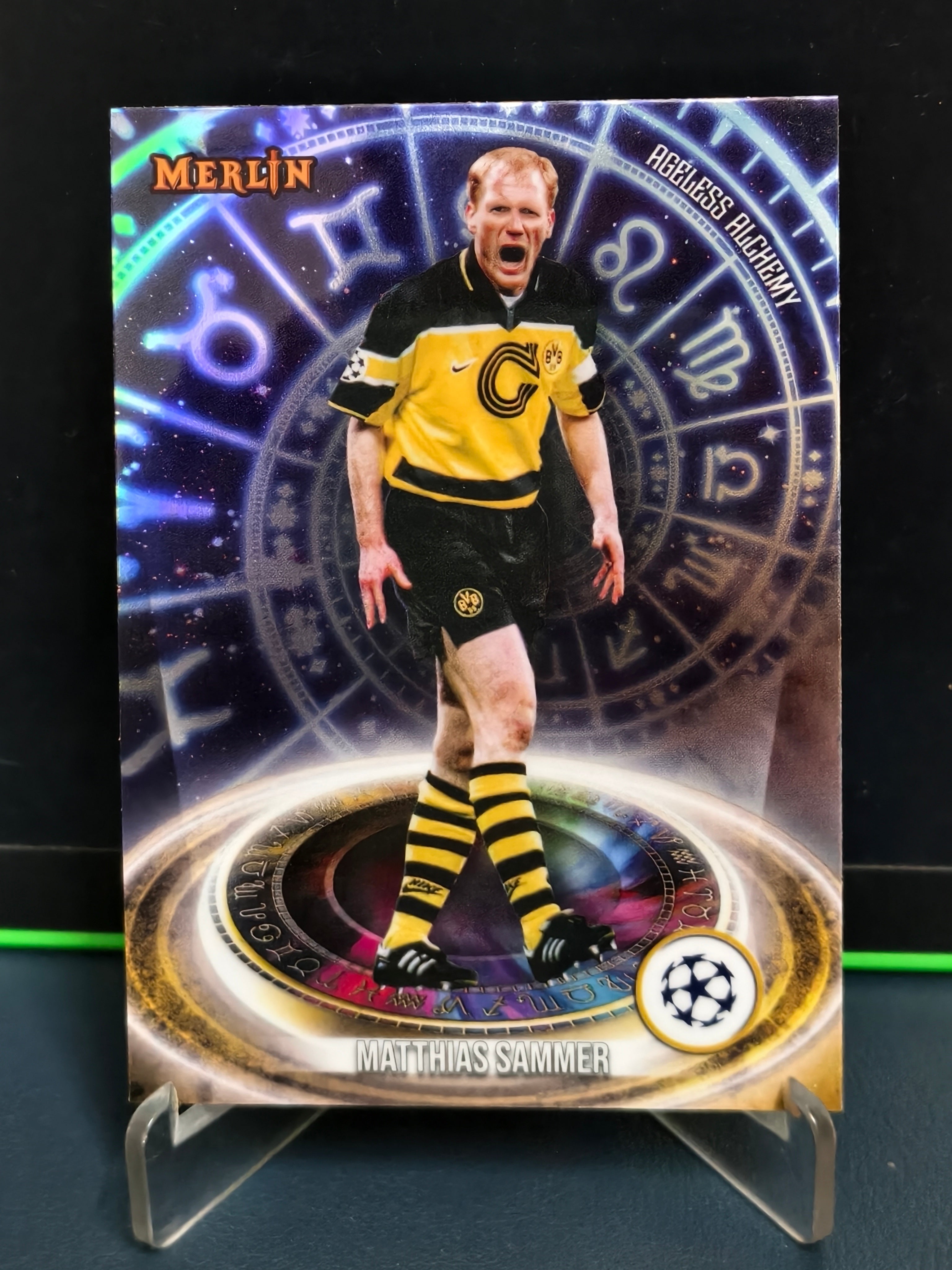 Matthias Sammer - Ageless Alchemy Card - Topps UEFA Merlin 23-24