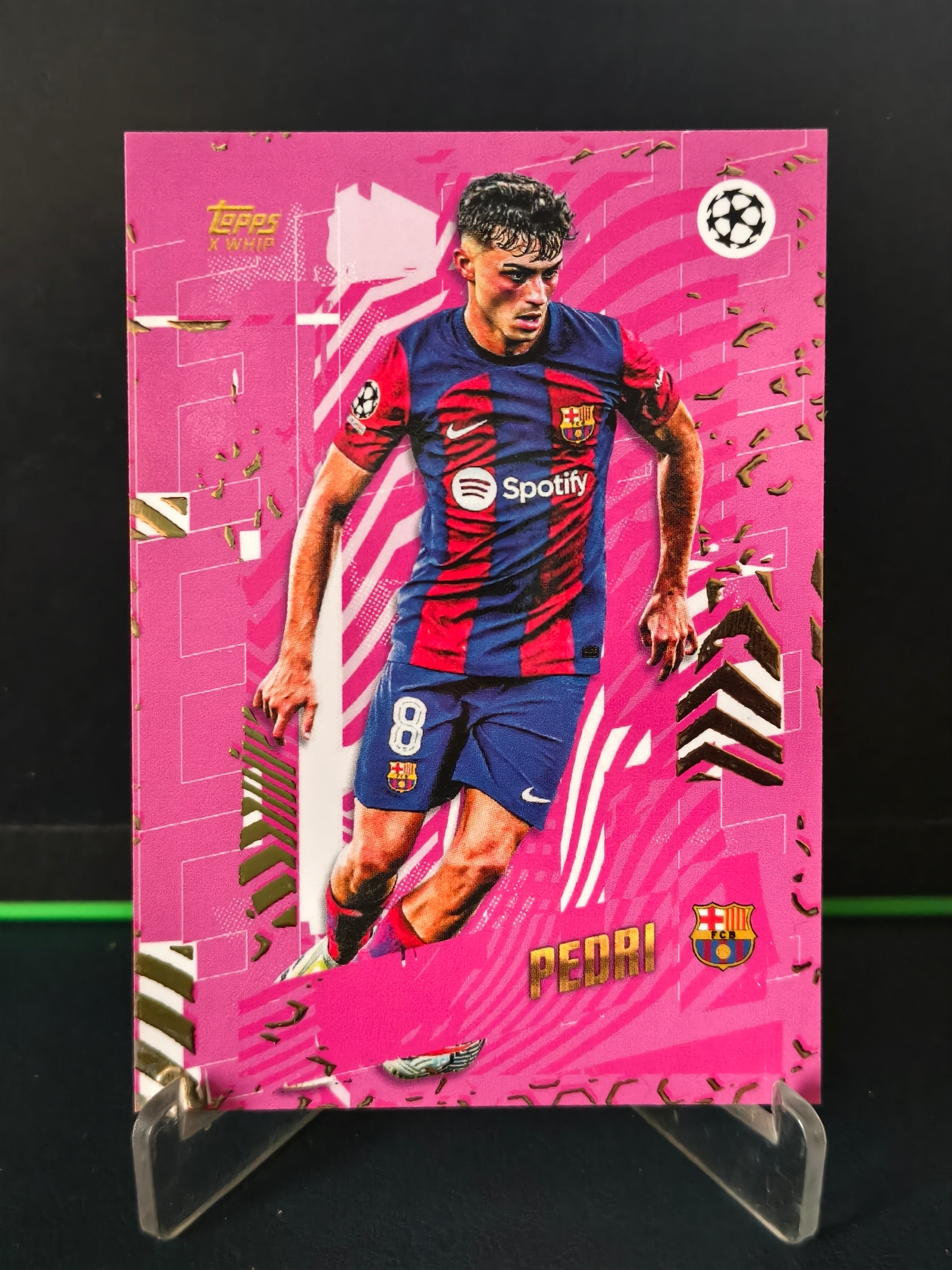 Pedri - Base Card - Topps UCC Gold 23-24