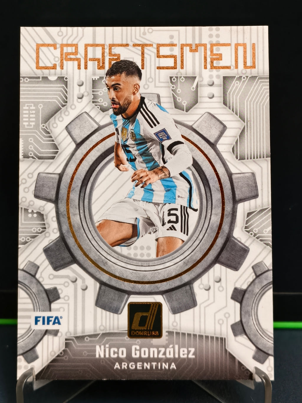 Nico Gonzalez - Craftsmen Card - Panini Donruss Soccer 23-24