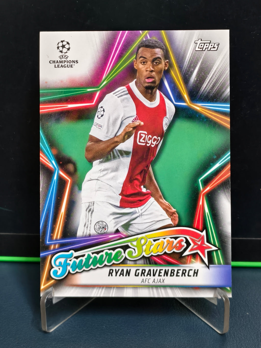 Ryan Gravenberch - Future Stars Card - Topps UCL 21-22